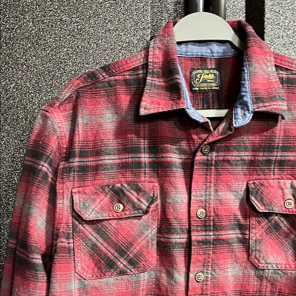Jachs red flannel 100% cotton | THICK | Size XLT